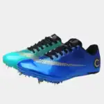 Sky & Navy Blue SPRINT TRACK SPIKES