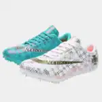 BLACK & WHITE & BLUE SKY DISTANCE TRACK SPIKES