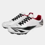 White & Black Mid Distance Track Spikes