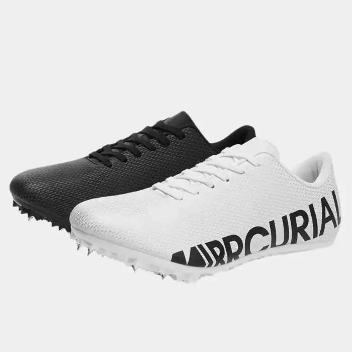 Púas de atletismo MIBRCURIAL blancas y negras