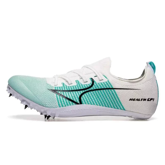 Blue & White Health Carbon CP1 Pro Sprint Track Spikes