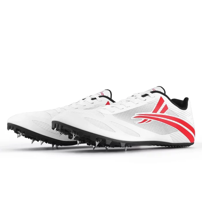 White Volanti Eagle Sprint Track Spikes
