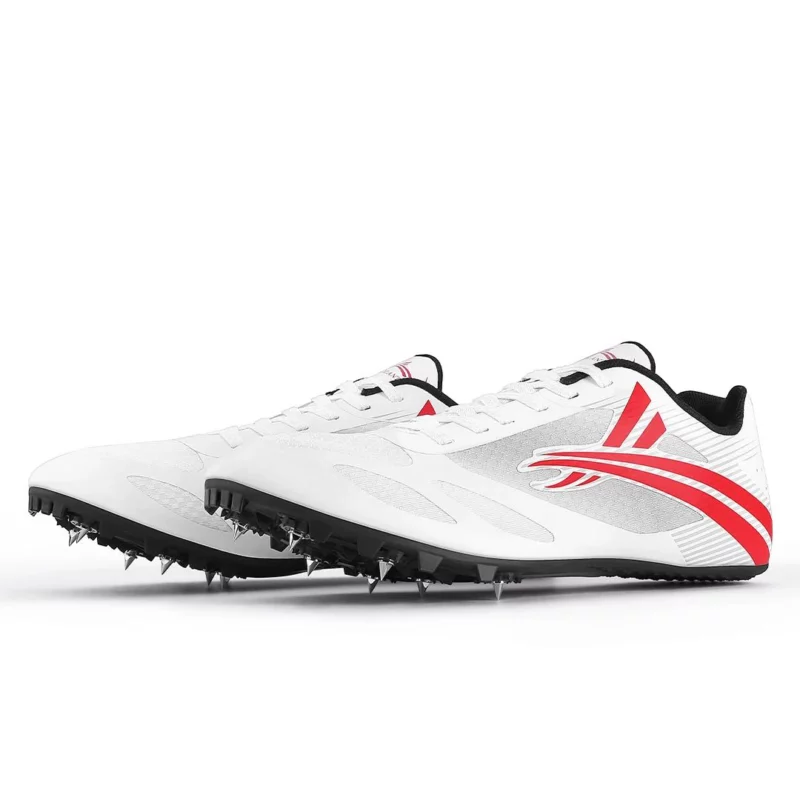 White Volanti Eagle Sprint Track Spikes